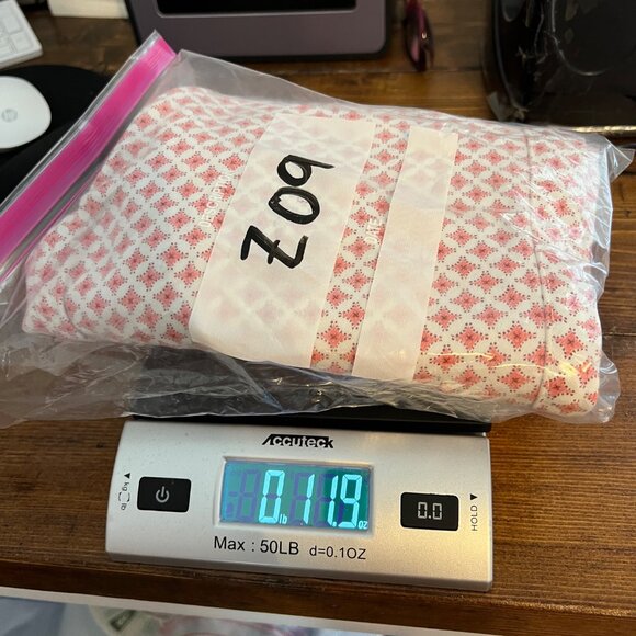 Abercrombie & Fitch Womens Pink & White Patterned Skinny Ankle Pants Size 6 W28 - Picture 8 of 8